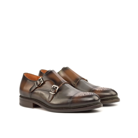 HENDERSON SHOES PERSONALIZATION PACO HERRERA DOUBLE MONK HANDCRAFTED SHOES