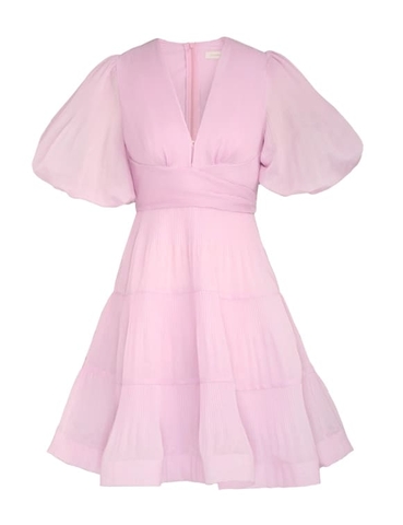 VÁY ZIMMERMANN PLEATED MINI DRESS Vintage Dress