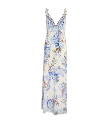 VÁY CAMILLA Paint Me Positano Maxi Dress