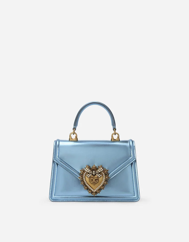 TÚI DOLCE & GABBANA Small Devotion bag in mordore nappa leather