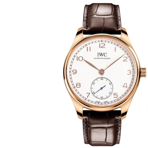 Đồng hồ IWC Stainless Steel Portugieser Automatic mặt số màu trắng