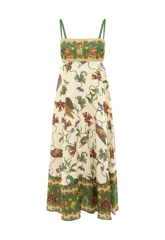 VÁY ALE'MAIS Flower Vintage Dress High Classy