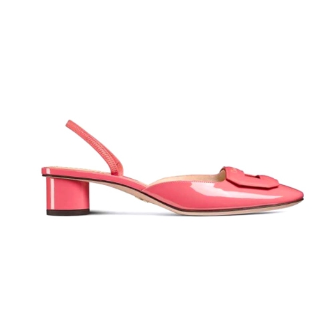 GIÀY Dior Women Day Slingback Pump Indy Pink Patent Calfskin