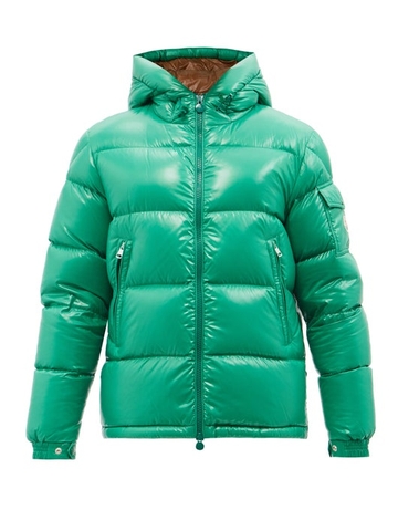 ÁO MONCLER Ecrins hooded quilted down coat