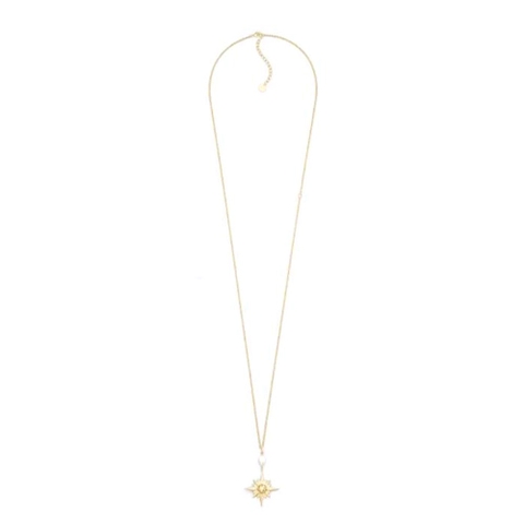 Vòng cổ Dior Rêve D’infini Long Necklace Gold-Finish Metal with a White Freshwater Pearl