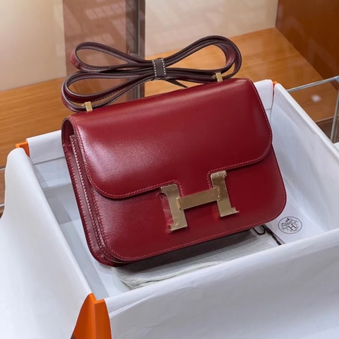 TÚI HERMES Constance Rouge Swift Leather 19CM(giá liên hệ)