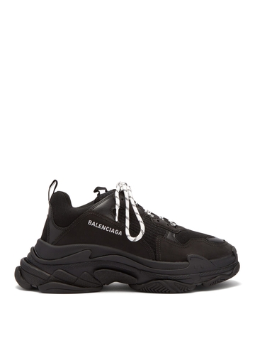 GIÀY BALENCIAGA Triple S nubuck trainers