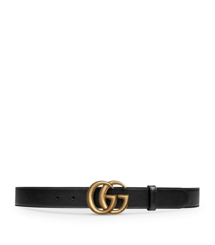 DÂY LƯNG GUCCI  Leather Double G Belt khóa vàng