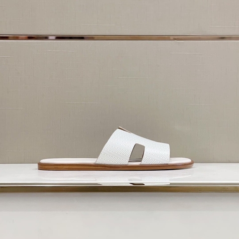 DÉP HERMES IZMIR WHITE H SANDAL AAA