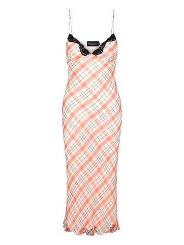 ĐẦM HAI DÂY REALISATION ORANGE KARLIE LONG DRESS High Classy