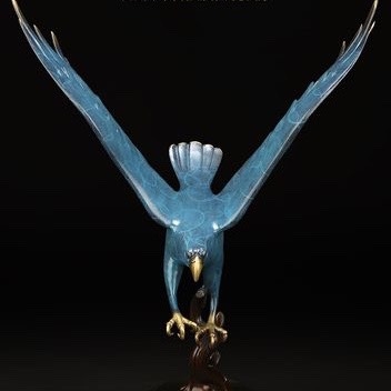 Bức đại bàng xuống núi