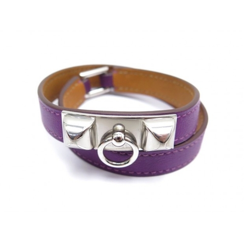 HERMES BRACELETS rivale double tour swift leather