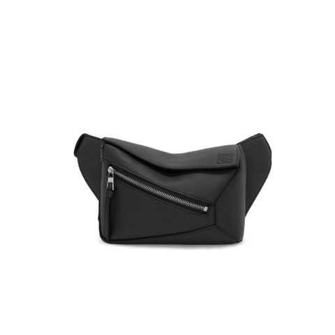Túi LOEWE Mini Puzzle Bumbag in classic calfskin black unisex