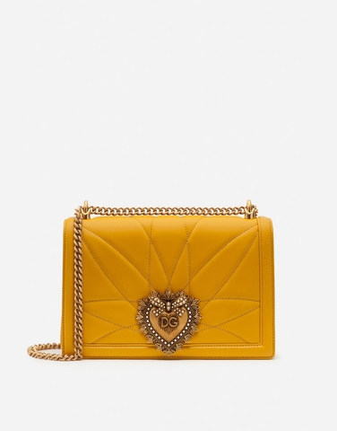 TÚI DOLCE & GABBANA Large matelassé nappa leather Devotion bag
