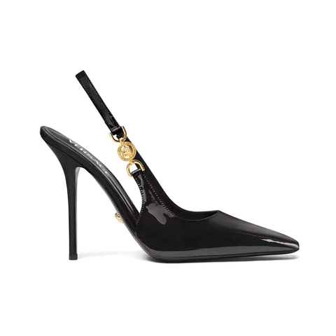 GIÀYVersace Women Medusa ’95 Slingback Pumps-Black