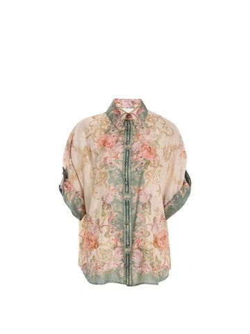 ÁO ZIMMERMANN Flower Vintage Dress High Classy