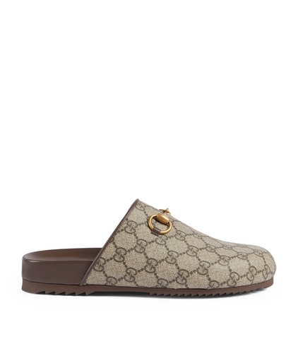 GIÀY GUCCI GG Supreme Horsebit Slippers