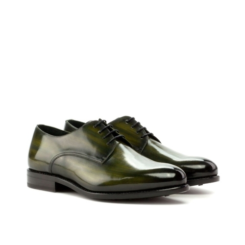 HENDERSON SHOES PERSONALIZATION BALDINI Patina Derby Shoes HANDCRAFTED SHOES