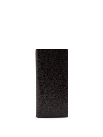 VÍ ĐỨNG THOM BROWNE Grained-leather wallet