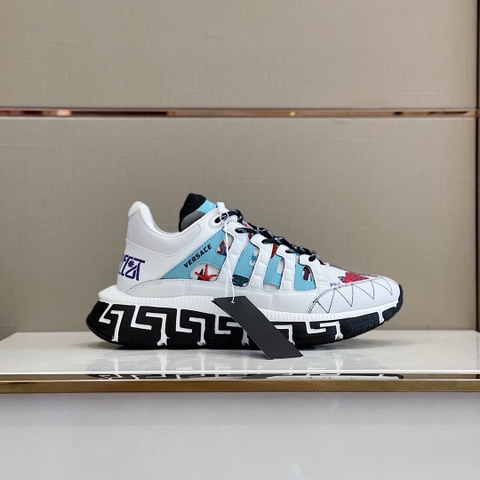 GIÀY VERSACE TRIGRECA LEATHER SNEAKER SHOES AAA