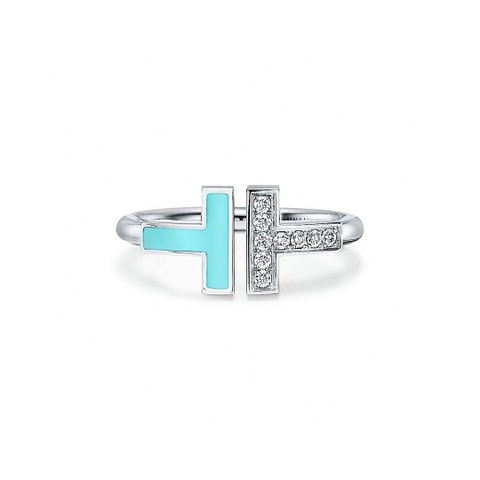 NHẪN TIFFANY & Co T RING DIAMOND AND ORNAMENT
