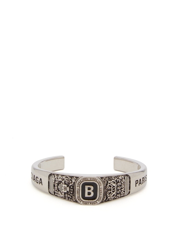 BALENCIAGA Logo-engraved bracelet