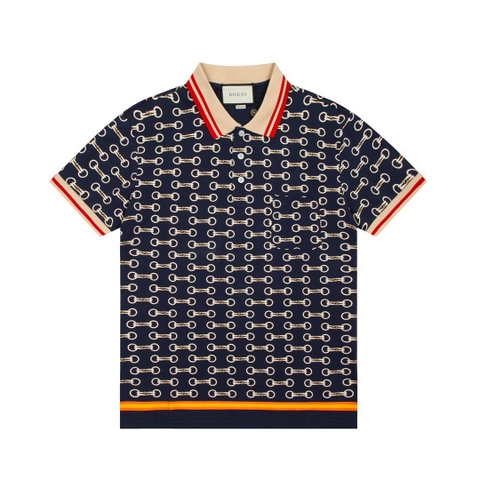 ÁO GUCCI  Horsebit Polo-Shirt