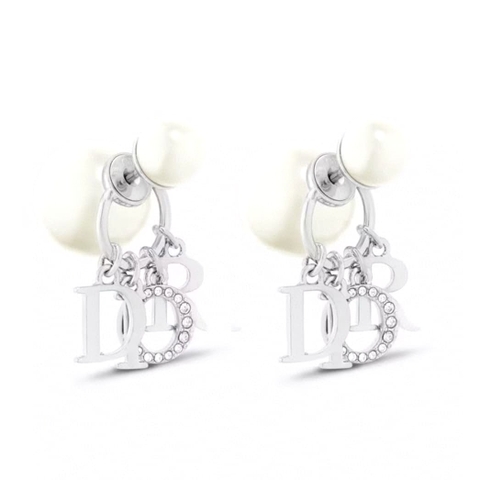 HOA TAI DIOR CD WHITE SWAROVSKI PEARLS