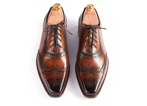 HENDERSON SHOES PERSONALIZATION AUTUMN FLOWER HANDCRAFTED SHOES