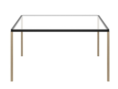 BÀN TRÀ SEDOTTI Square glass coffee table