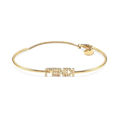 Vòng tay Fendi Women Signature Bracelet Gold-Colored Bracelet
