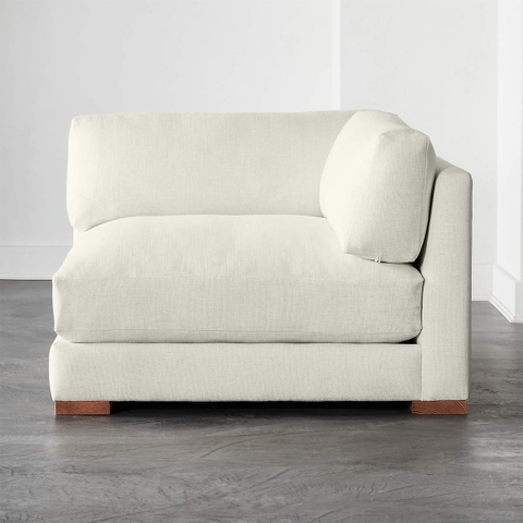 SOFA NỈ ESPRESSO VELVET CORNER CHAIR