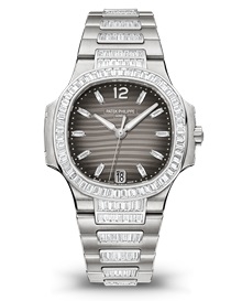 ĐỒNG HỒ PATEK PHILIPPE 7014/1G NAUTILUS POWER RESERVE DIAMOND 27MM