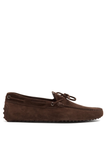 GIÀY TOD'S Gommino suede driving shoes