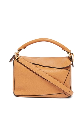 TÚI LOEWE Puzzle small grained-leather cross-body bag