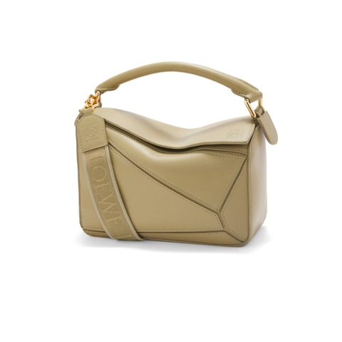 Túi LOEWE Small Puzzle bag in satin calfskin clay
