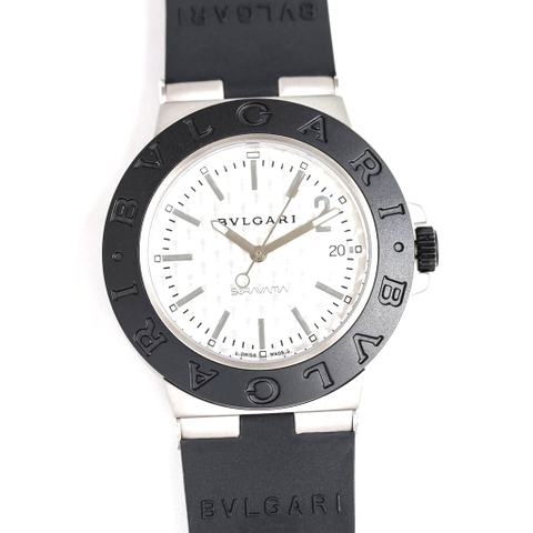 Đồng hồ BVLGARI Aluminium Automatic mặt số màu trắng