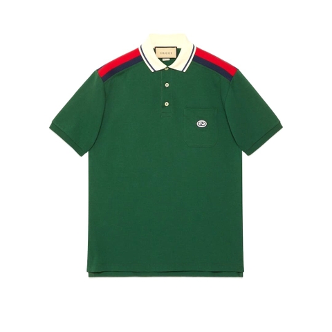 ÁO GUCCI POLO SHIRT GREEN