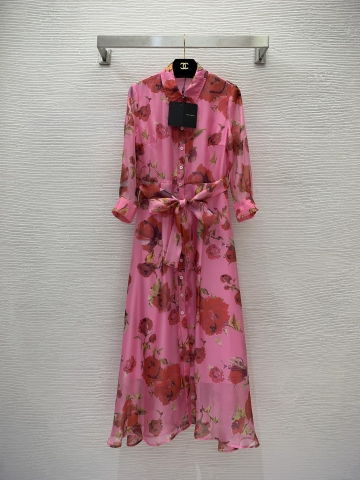 VÁY DOLCE & GABBANA Flower Party Long Dress High Classy