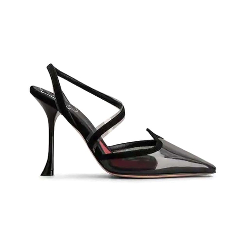 GIÀY Roger Vivier Women I Love Vivier Slingback Pumps in PVC-Black