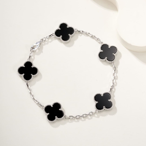 LẮC TAY VAN CLEEF & ARPELS ONYX ĐEN MÃ NÃO