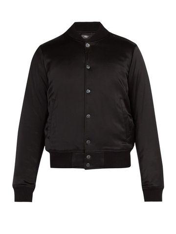 ÁO AMIRI  Forever-appliqué silk bomber jacket