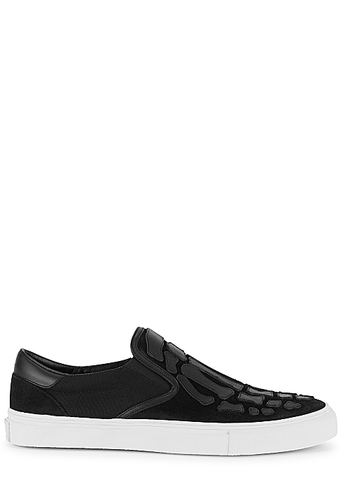 GIÀY AMIRI  Ami black suede skate shoes