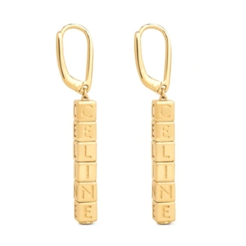 Bông tai Celine Women Earrings in Brass with Gold Finish