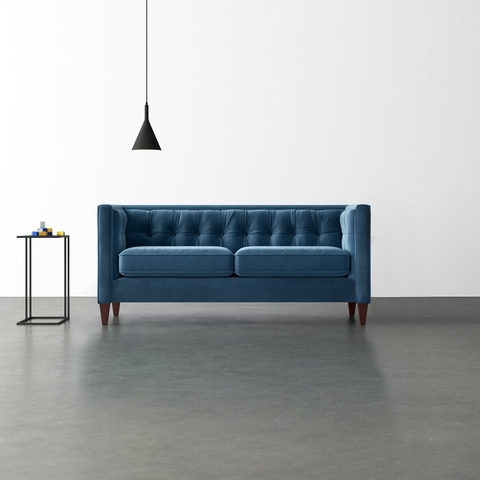 SOFA KARAT Velvet Loveseat THE LINEN Sofa