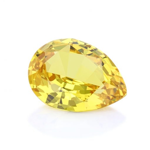 SYNTHENTIC GEMSTONE YELLOW SAPPHIRE