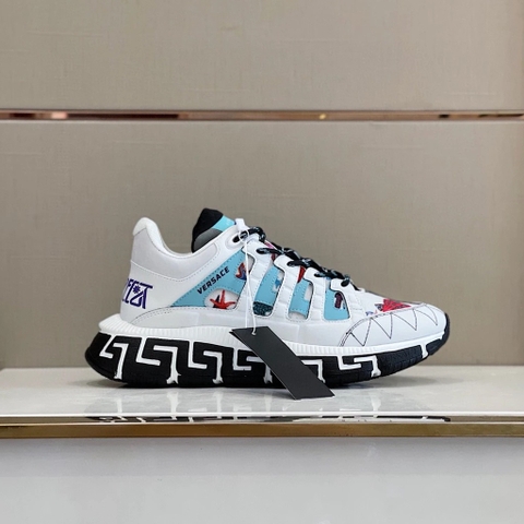 GIÀY VERSACE TRIGRECA LEATHER SNEAKER SHOES AAA