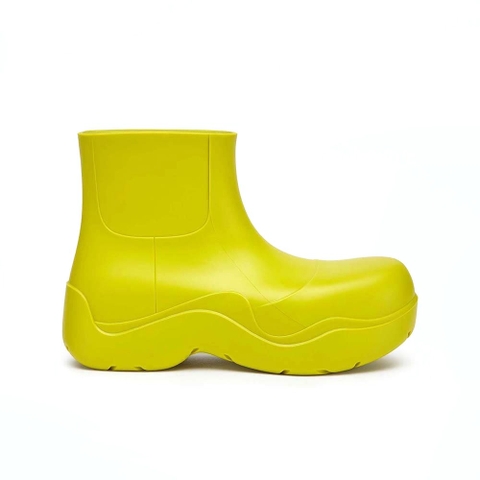 GIÀY Bottega Veneta Unisex Puddle Ankle Boot-Yellow