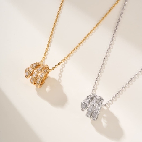 DÂY CHUYỀN BVLGARI SERPENTI VIPER FULL DIAMOND