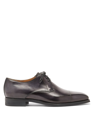 GIÀY BERLUTI Classic Infini leather Derby shoes SS2021
